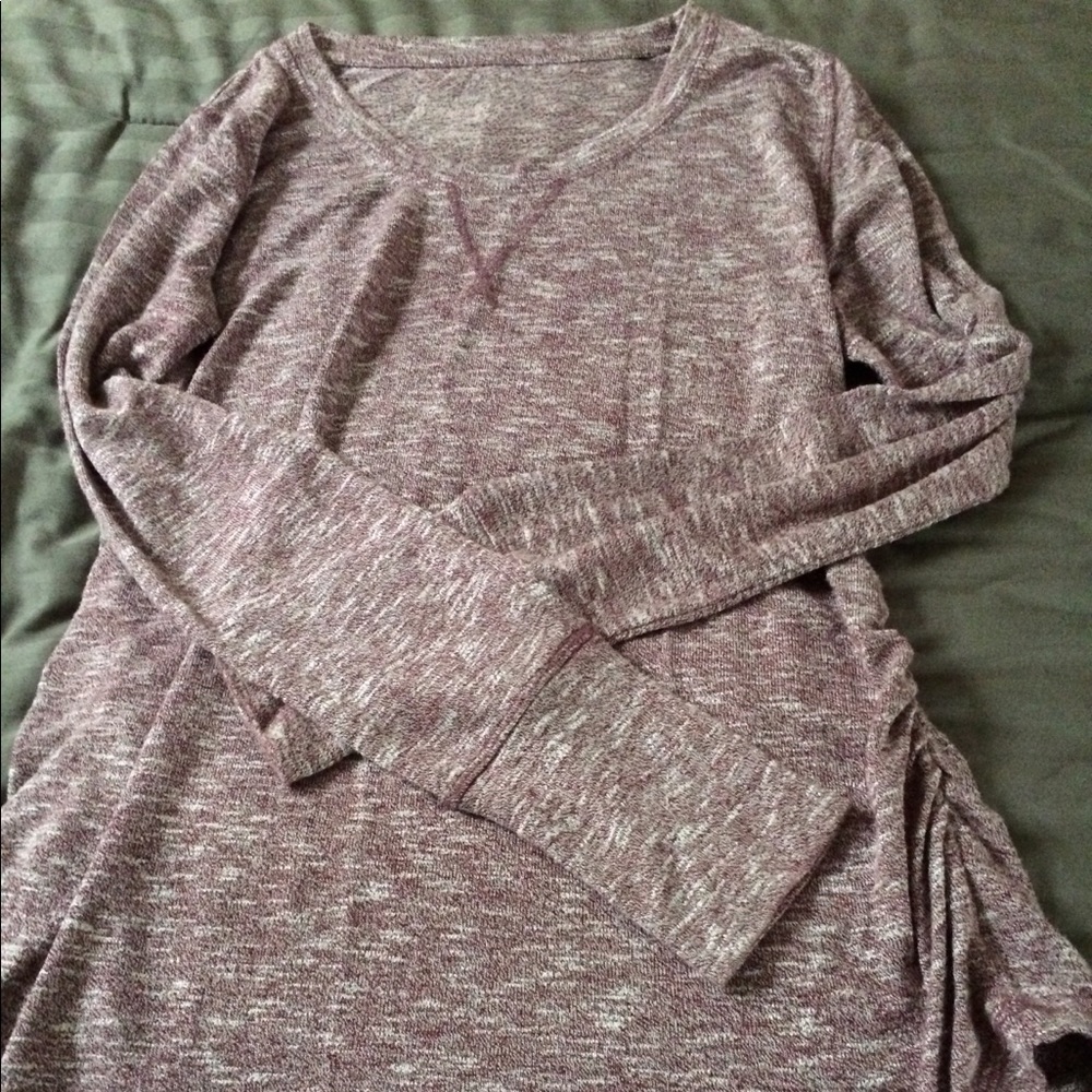 Long sleeve maternity tunic